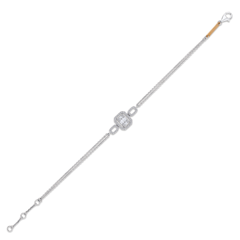 Baguette Diamond Bracelet