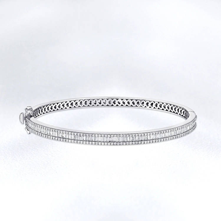 Baguette Diamond Bracelet