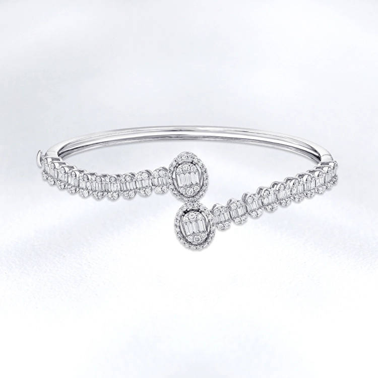 Baguette Diamond Bracelet