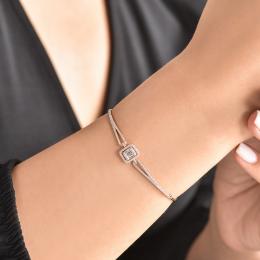 Baguette Diamond Bracelet