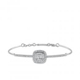 Baguette Diamond Bracelet