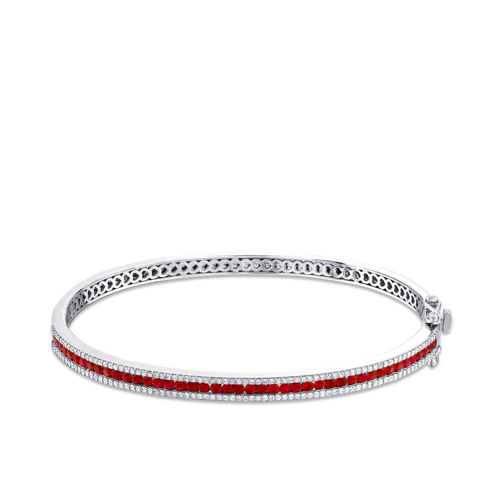 Ruby Diamond Bracelet