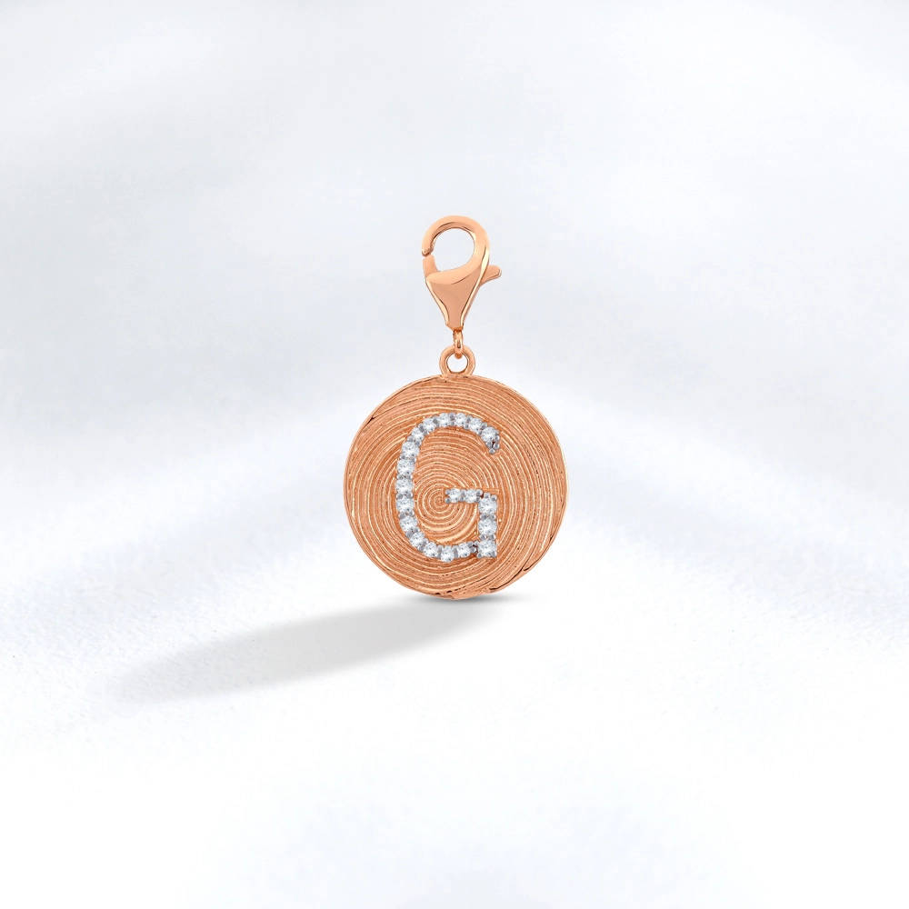 Charme Diamond Bracelet 'G' Pendant