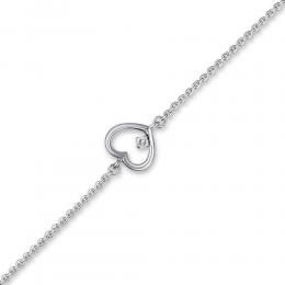 Heart  Diamond Bracelet