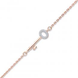 Key Diamond Bracelet