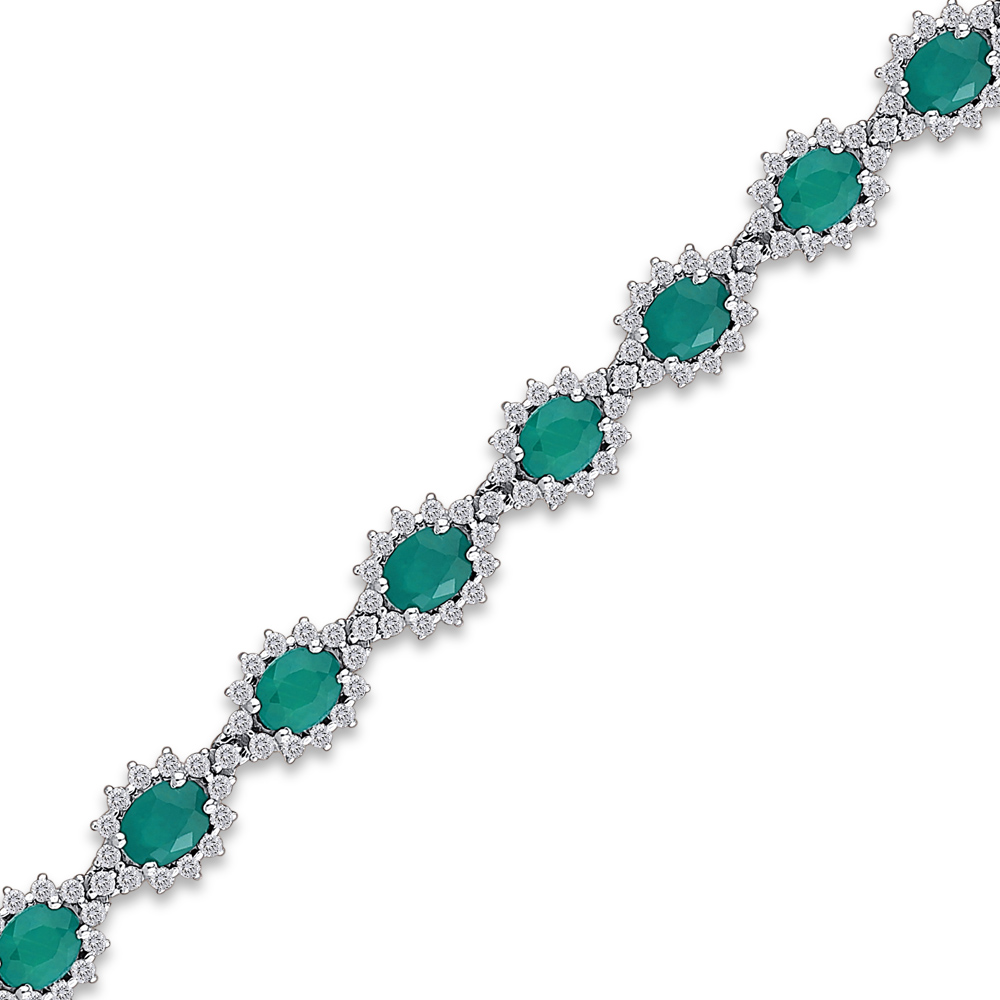 Smaragd Diamond Bracelet
