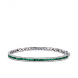 Emerald Diamond Bracelet