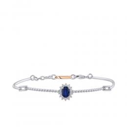 Sapphire Diamond Bracelet