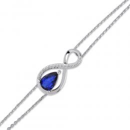 Sapphire Diamond Bracelet