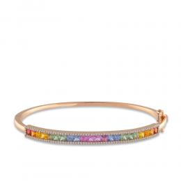 Gemstone Diamond Bracelet