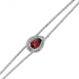 Ruby Diamond Bracelet