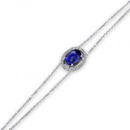 Sapphire Diamond Bracelet