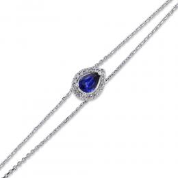 Sapphire Diamond Bracelet