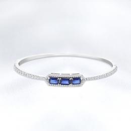 Sapphire Diamond Bracelet