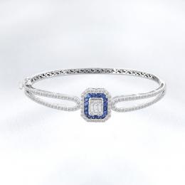 Sapphire Diamond Bracelet