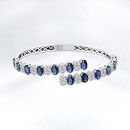 Sapphire Diamond Bracelet