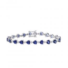 Sapphire Diamond Bracelet