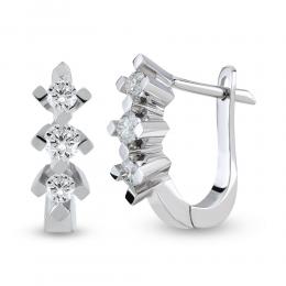 Tria Diamond Earring