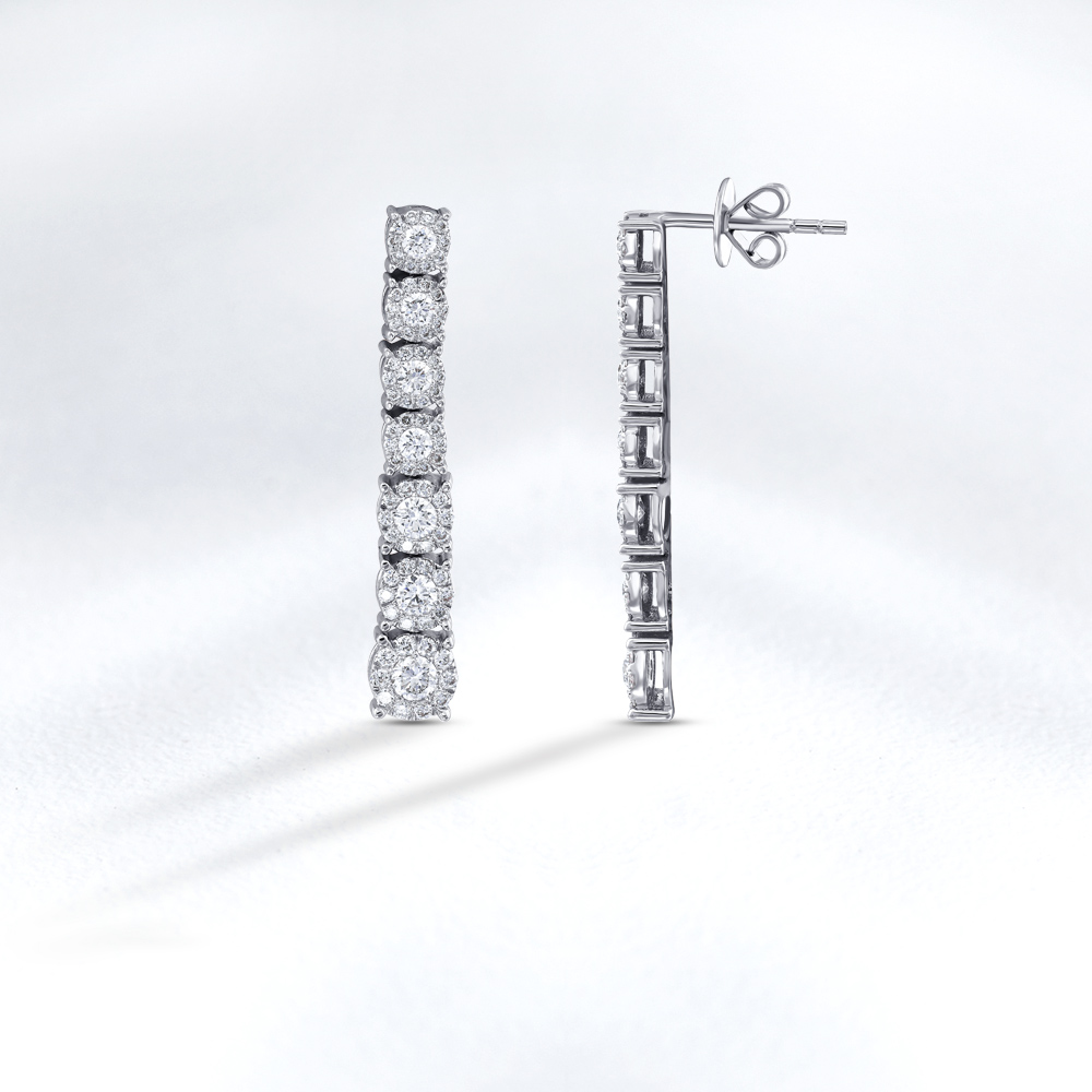 Tennis Diamond Earring