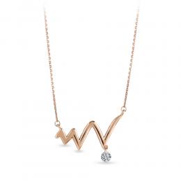 Rhythm of Love Diamond Necklace