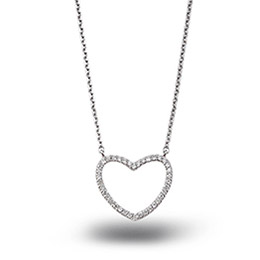 Heart Diamond Necklace