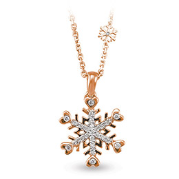 Snowflake Diamond Necklace