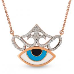 Talisman Eye Diamond Necklace