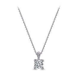 Solitaire Diamond Necklace