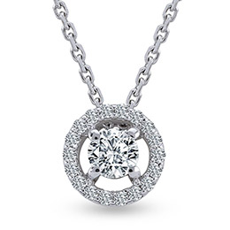 Solitaire Diamond Necklace