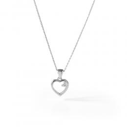 Diamond Heart Necklace