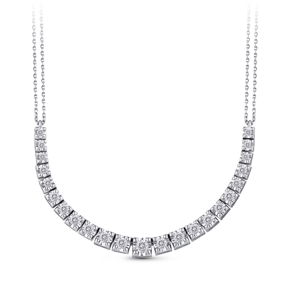 Tennis Diamond Necklace