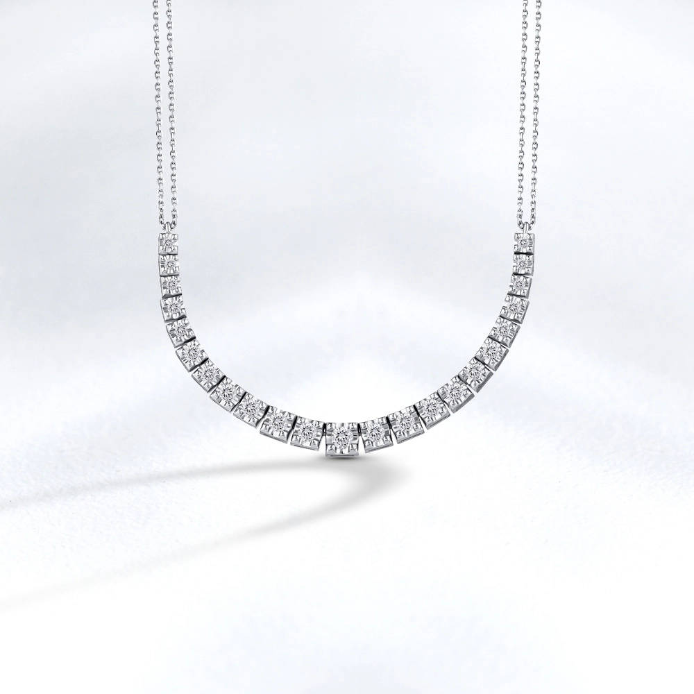 Tennis Diamond Necklace