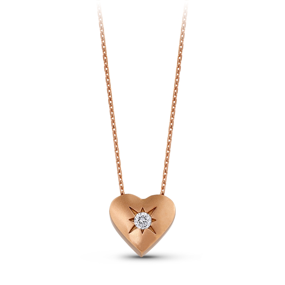 Heart Diamond Necklace