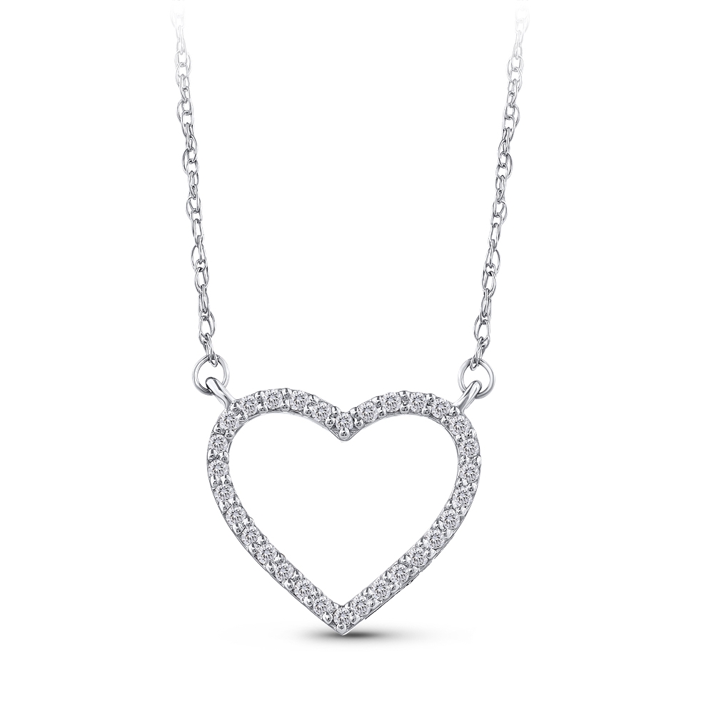 Heart Diamond Necklace