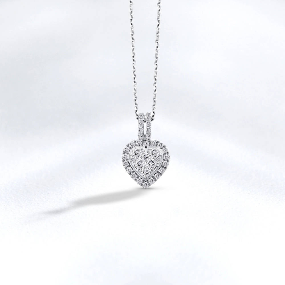 Heart Diamond Necklace