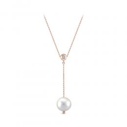 Pearl Diamond Necklace