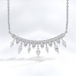 Marquise Diamond Necklace