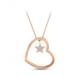 Heart Diamond Necklace