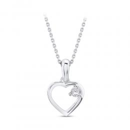 Heart Diamond Necklace