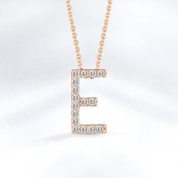 Letter E Necklace
