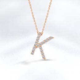 Letter K Necklace