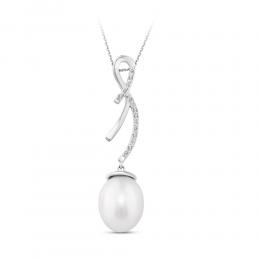 Pearl Diamond Necklace
