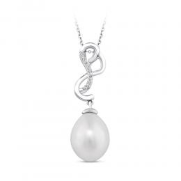 Pearl Diamond Necklace