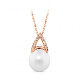Pearl Diamond Necklace