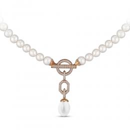 Pearl Diamond Necklace
