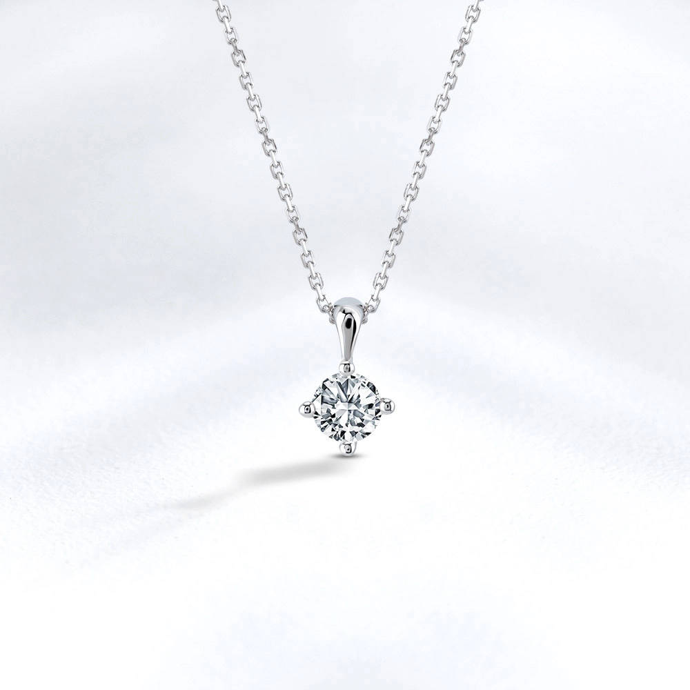 Solitaire Diamond Necklace