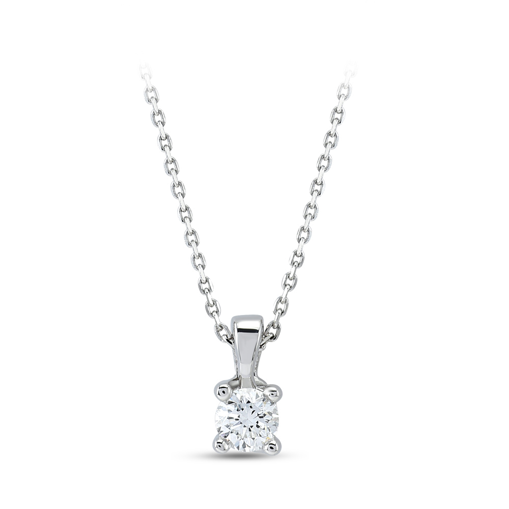Solitaire Diamond Necklace