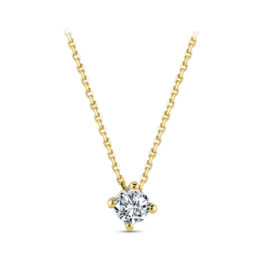 Solitaire Diamond Necklace