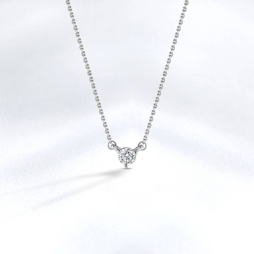 Solitaire Diamond Necklace