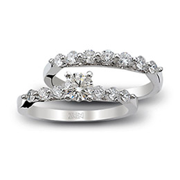 Twins Dual Solitaire Diamond Rings